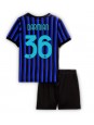 Billige Inter Milan Matteo Darmian #36 Hjemmedraktsett Barn 2025-26 Kortermet (+ Korte bukser)